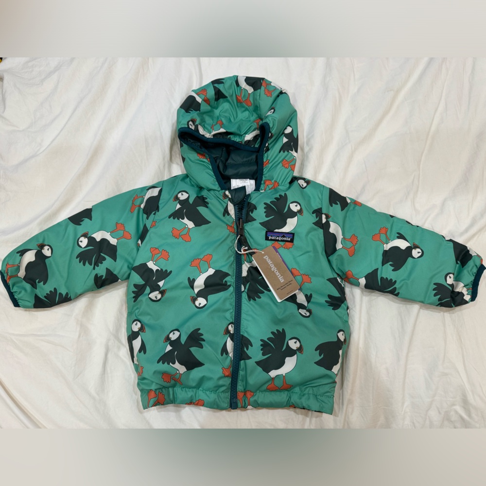 Patagonia Baby Reversible Down Sweater Hoody